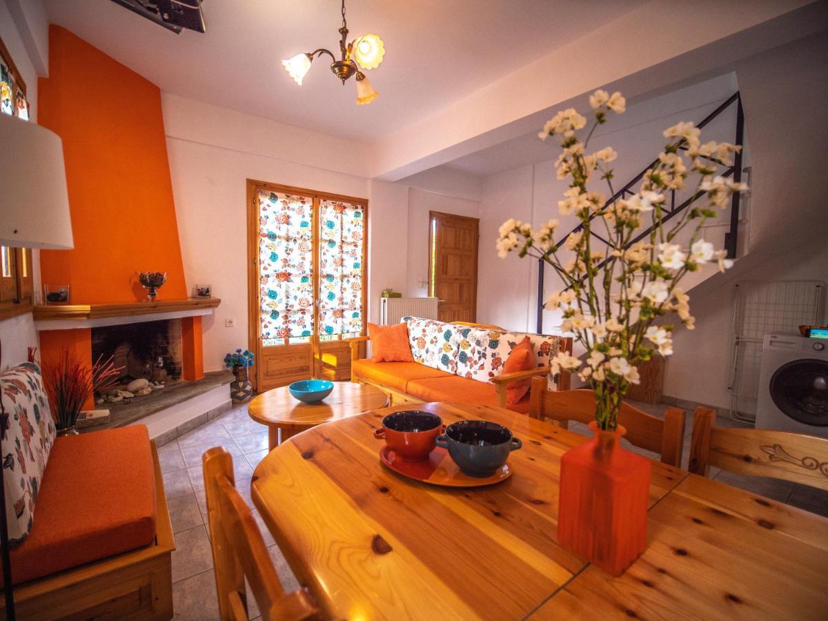 Orange House For Big Families In Damouchari - Delicious Houses ภายนอก รูปภาพ