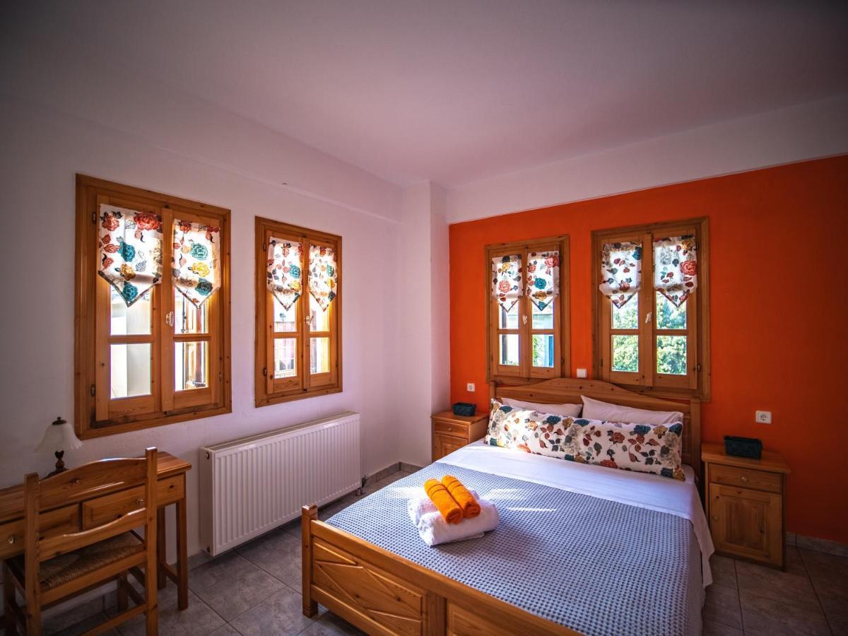Orange House For Big Families In Damouchari - Delicious Houses ภายนอก รูปภาพ