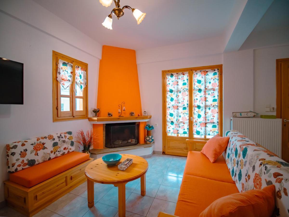 Orange House For Big Families In Damouchari - Delicious Houses ภายนอก รูปภาพ