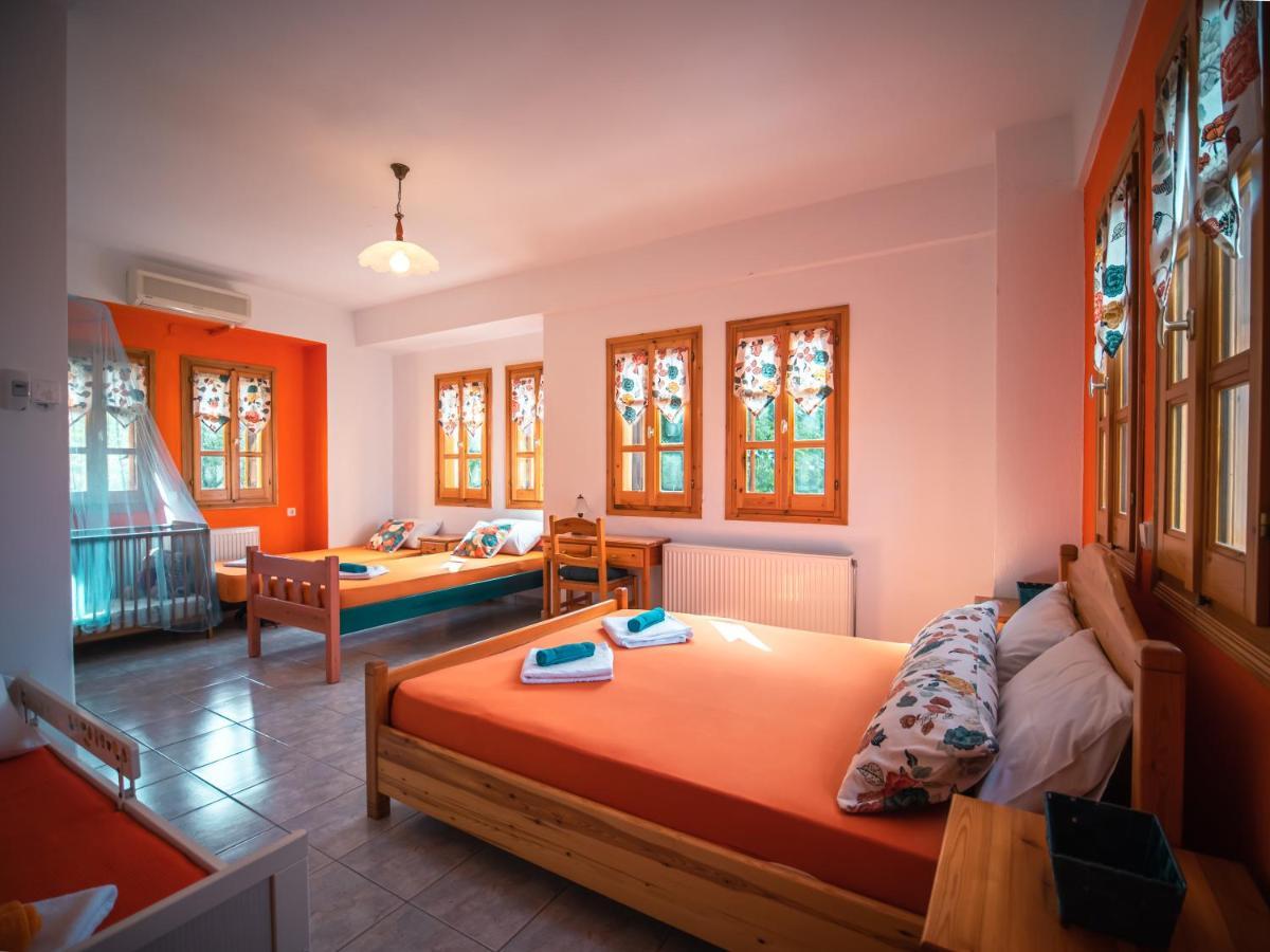 Orange House For Big Families In Damouchari - Delicious Houses ภายนอก รูปภาพ